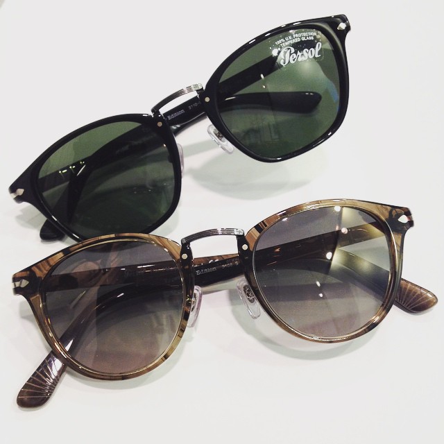 【Persol】タイプライターコレクション3108-sと3110-s
カッコイイですね〜︎