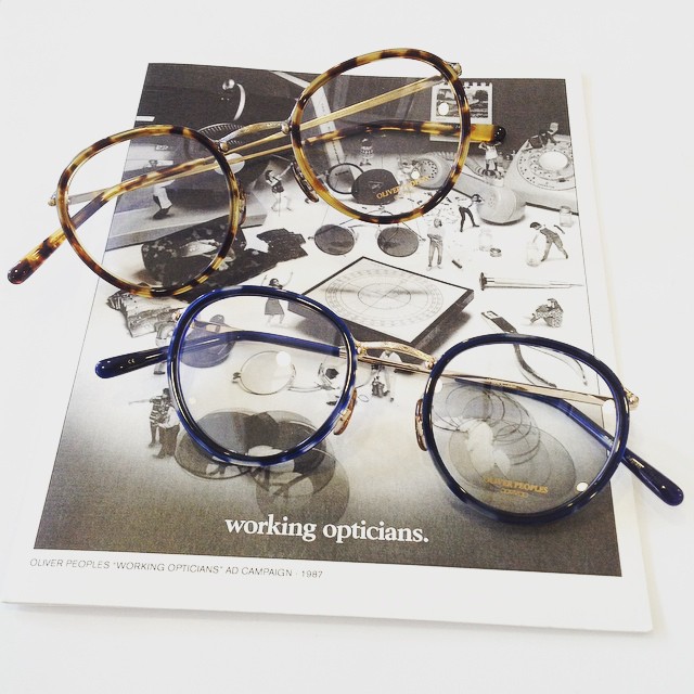 【OLIVER PEOPLES】新作フレーム！Waterston入荷しました！
高級感漂うボストンシェイプのコンビネーションフレームです☆ #