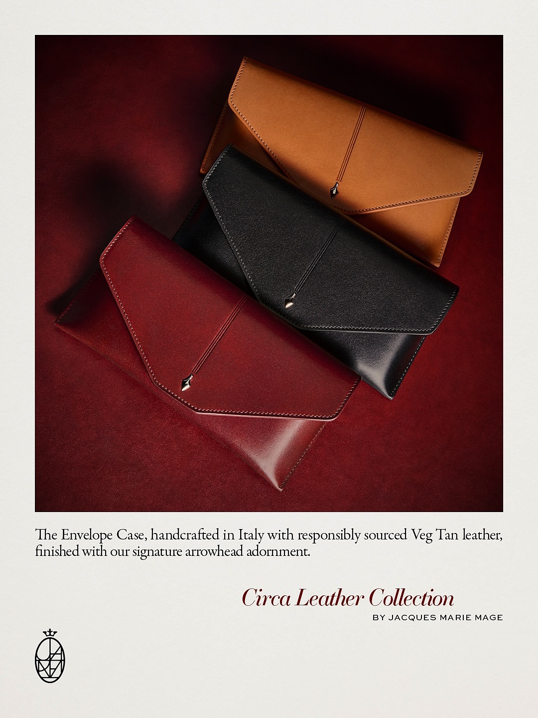 -【最新レザーケース入荷】
brand: JacquesMarieMage
mod: CIRCA LEATHER ENVELOPE 
col: Bordeaux 
col: Camel
col: Black
.
.
JacquesMarieMageから上質なレザーアイウェアケースが入荷してまいりました。
.
"眼鏡の付属品"という概念を覆す、気品漂うレザーアイテム。

レザーワーキンググループによる高品質な監査を受け、ゴールド評価を得たレザーのみを使用し、イタリアでハンドメイド縫製されたレザーコレクション。
スキンレザーが使用されたスエードの裏地が柔らかにフレームを包みます。

外装にはアイウェアにも採用されているカスタムアローヘッドピンが施され、JMMの気品が感じられる、無二のアイテムとなっています。

完売必至、お早めにお手に取ってご覧ください。
.
.
店頭にその他モテ?ルも多数入荷しておりますのて?、是非お手に取ってお試しくた?さい。
今後も注目モテ?ルなと?をこ?紹介して参りますのて?お楽しみに。
.
.
?shop data?
::: ボズュー麻布 :::
最寄り駅 麻布十番駅
5b出口から徒歩約1分
住所 106-0045
東京都港区麻布十番1-10-12須田ビル1F
?03-6230-9983
azabu@beauxyeux.jp
.

#シ?ャックマリーマーシ?ュ 
#ホ?ス?ュー麻布 
@beauxyeux_jiyugaoka