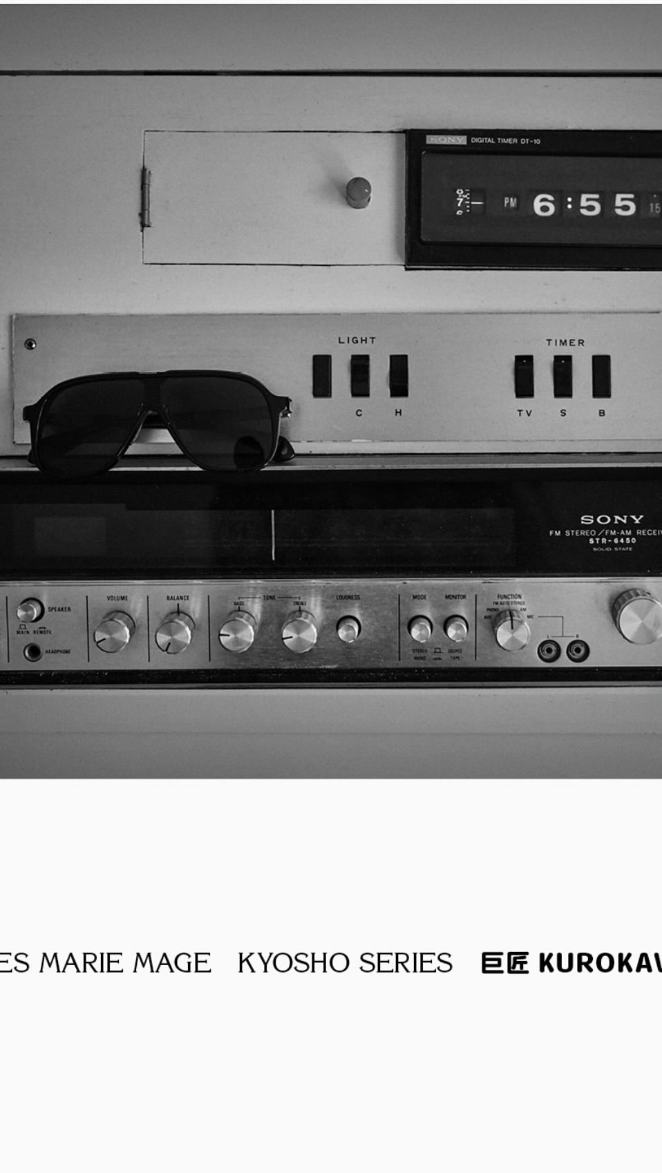 brand: JACQUES MARIE MAGE
mod: 黒川-KUROKAWA-
col:Black
JACQUESMARIE MAGEの中でも人気の高い巨匠コレクションの新作が入荷してまいりました。
今回は黒川紀章氏が掛けていたアビエーターのサングラスにインスパイアされたモデル。
特徴的な一枚のシールドレンズや、テンプルに施されたエポキシ樹脂とアローヘッドが魅力的です。
?黒川 紀章
黒川紀章は日本を代表する建築家の一人である。 1960年代に若き天才建築家として登場し高度経済成長の日本を象徴するヒーローとなった。 黒川は21世紀を命の時代と位置づけ、西欧的な二元論から脱し東洋的な調和や共生を建築の世界に生かそうと考えた。
商品に関するお問い合わせはDM、お電話、メールでも受付しておりますのでお気軽に問い合わせください。
※当店はご予約は必要なくどなた様もご来店頂けます。
?shop data?
最寄り駅 自由か?丘
正面口出口から歩いて約5分て?す。
住所 152-0035
東京都目黒区自由か?丘1-16-13ヒルス?自由か?丘1F
?03-5731-6612
info@beauxyeux.jp
New pieces from JACQUESMARIE MAGE's highly popular Master Collection have arrived.
This model is inspired by the aviator sunglasses worn by Kisho Kurokawa.
The distinctive single shield lens and the epoxy resin and arrowhead design on the temples are captivating.
?Kisho Kurokawa
Kisho Kurokawa is one of Japan's leading architects. He emerged as a young, talented architect in the 1960s and became a hero symbolizing Japan's period of rapid economic growth. Kurokawa saw the 21st century as an era of life, seeking to break away from Western dualism and apply Eastern concepts of harmony and symbiosis to the world of architecture.
Please feel free to contact us via direct mail, phone, or email for product inquiries.
*Appointments are not required and anyone is welcome to visit our store.
? shop information?
SHOP beauxyeux Jiyugaoka
ZIPCODE 152-0035
1F Hills Jiyugaoka 1-16-13
Jiyugaoka Meguro-ku Tokyo JAPAN
?+81-35731-6612
info@beauxyeux.jp
#自由か?丘
#ホ?ス?ュー自由か?丘
@beauxyeux_azabu
@jacquesmariemage