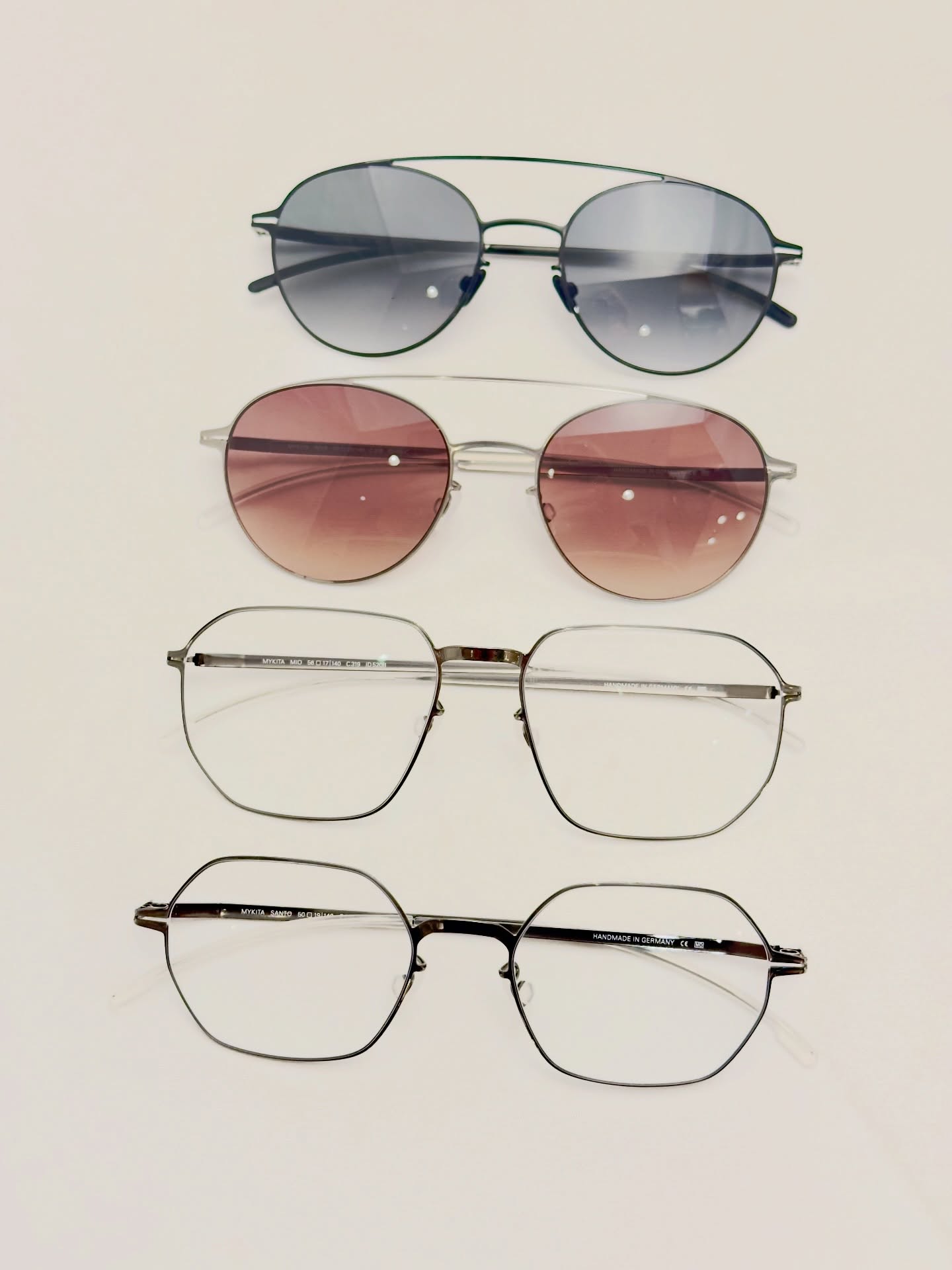 【MYKITA - LITE Collection “Powder Coating" 新作入荷】
brand : MYKITA
model : REVA, MIO, SANTO
圧倒的な軽さが特徴のMYKITAから、さらに軽量化されたLITEコレクションが入荷しました。
細身でネジを使わないミニマルな造形が魅力。
ダブルブリッジのデザインも、このくらいのバランスなら自然にかけていただけると思います。
また、フレーム表面に透明パウダーを定着させたパウダーコーティング仕様。
独特の艶と、まろやかな質感が特徴です。
パントシェイプ × ダブルブリッジのREVA。
多角形でやや大きめのシェイプながら、ナードになりすぎない洗練された印象のMIO。
上品なオクタゴンシェイプのSANTO。
どれも魅力あふれるモデルで、特にシルバーはMYKITAならではの洗練された雰囲気があり、おすすめのカラー。
ぜひ店頭でご覧ください。
shop data
::: ボズュー麻布 :::
最寄り駅 麻布十番駅
5b出口から徒歩約1分
住所 106-0045
東京都港区麻布十番1-10-12須田ビル 1F
03-6230-9983
azabu@beauxyeux.jp
From MYKITA, known for its exceptionally lightweight eyewear, the even lighter LITE collection has just arrived.
Its slim profile and screwless, minimalist construction are key features.
The double-bridge design is also well balanced, making it easy and natural to wear.
The frames are finished with a powder coating, where transparent powder is fixed to the surface.
This gives them a unique sheen and a soft, smooth texture.
REVA features a panto shape with a double bridge.
MIO has a slightly larger, polygonal silhouette that feels refined without looking too nerdy.
SANTO comes in an elegant octagon shape.
Each model has its own distinct charm, and the silver color in particular offers the clean, sophisticated look that MYKITA is known for.
We invite you to see them in store.
Shop Information
::: Beauxyeux Azabu :::
Nearest Station: Azabu-Juban Station
Approximately 1-minute walk from Exit 5b
Address: 1F Suda Building, 1-10-12 Azabu-Juban, Minato-ku, Tokyo 106-0045
03-6230-9983
azabu@beauxyeux.jp
@beauxyeux_jiyugaoka