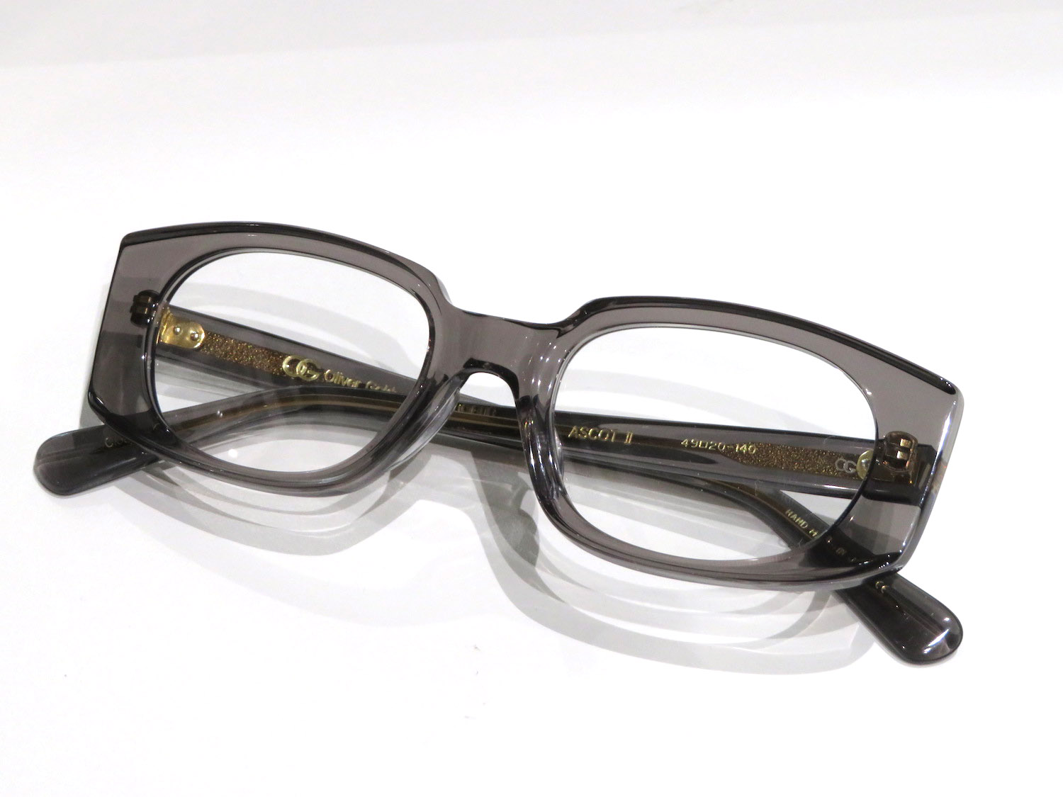 OG × OLIVER GOLDSMITH／ASCOT／ブラック×シルバー-