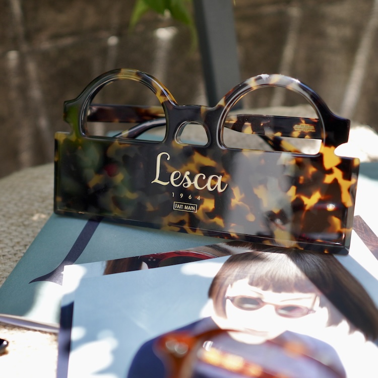 『Lesca LUNETIER』より人気モデルのサイズアップ版”CROWN XL PANTO 8mm”のご紹介。