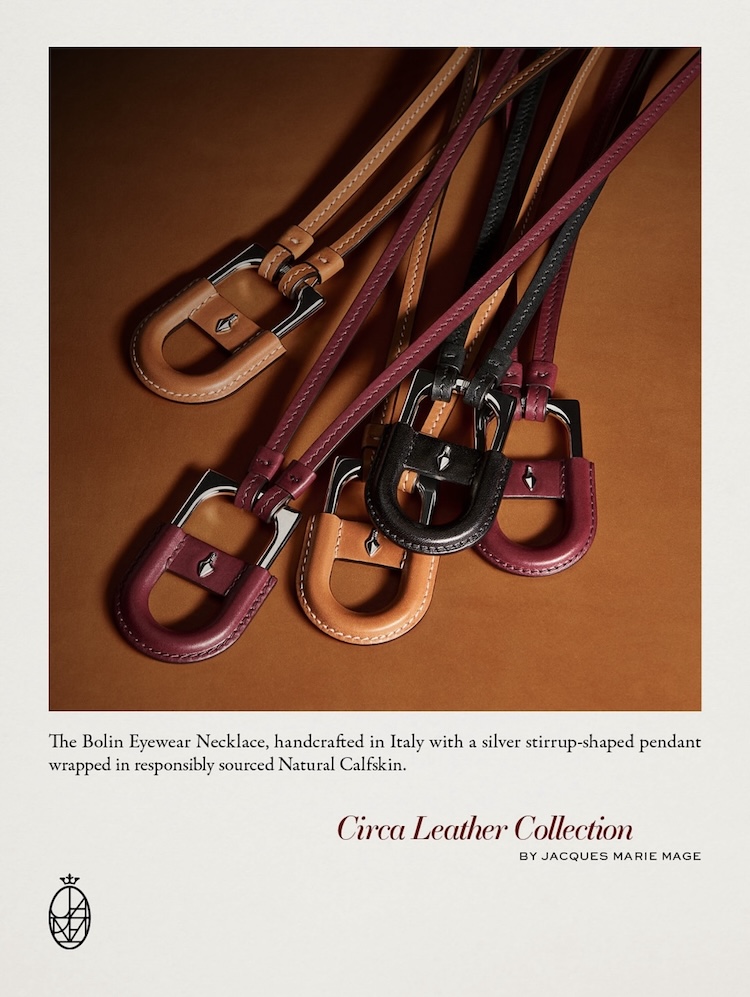 『JAQUES MARIE MAGE』より新作アイウェアネックレスが入荷しました。